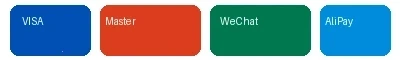 支持信用卡借记卡银联等多种支付方式